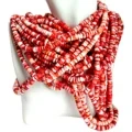 អង្កាំអង្កាំធម្មជាតិ Spiny Oyster Shell Beads 6mm Round Gorgeous Natural Bright Orange-red Color Premium Oyster Shell Beads 1