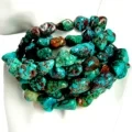 Natural Turquoise Green-blue Color Large Chunky Beads Turquoise Stone For Jewelry Making Turquoise Wholesale 1