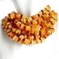 Lifaha tsa Baltic Amber tse bentšitsoeng ka Mebala e Mengata 8-13mm Majoe a mahala a Amber bakeng sa ho Etsa mabenyane. 1