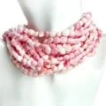 Natural Pink Shell Beads 6mmgorgeous Natural Pink Color High Quality Princess Spiny Oyster Shell For Making Jewelry 1