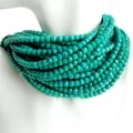 Ubungakanani beNdalo obuTurquoise ubungakanani 6mm boTurquoise bubuhle obuBlue obuluhlaza Umbala oLuhlaza Umgangatho oLungileyo weTurquoise Hexagon Cabochon 1