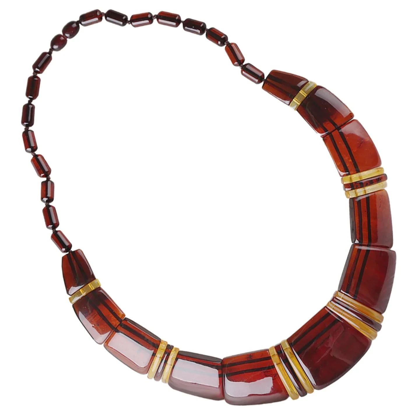 I-Baltic yeNdalo engaphucukanga yeNecklace yeNecklace yeGazi yoBubungakanani be-16inch yeVintage yokwenyani uthweswe isidanga esiNququzelayo esiBomvu kuye. 1