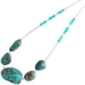 I-Turquoise yeNdalo kunye neFacetedblue Amazonite eneMilo yeTube emhlophe ye-quartz necklace yesipho esiFashileyo UkuKhetha kuqala 1