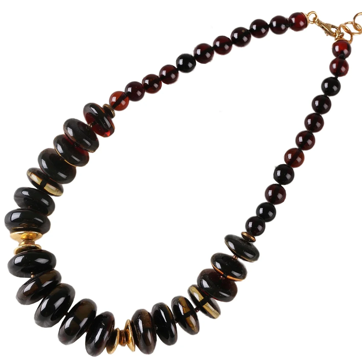 Gerdaniya Xwezayî ya Amber Abacus Bead Diyariya Roja Evîndaran a Mode Ji Bo Wê 1