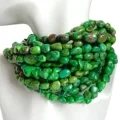 Beautiful Green Free-shape Natural Turquoise Loose Beads For Jewelry Making 1