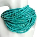 Beautiful Blue Natural Turquoise Tube Shape Beads For Jewelry Making Fashion Design 1