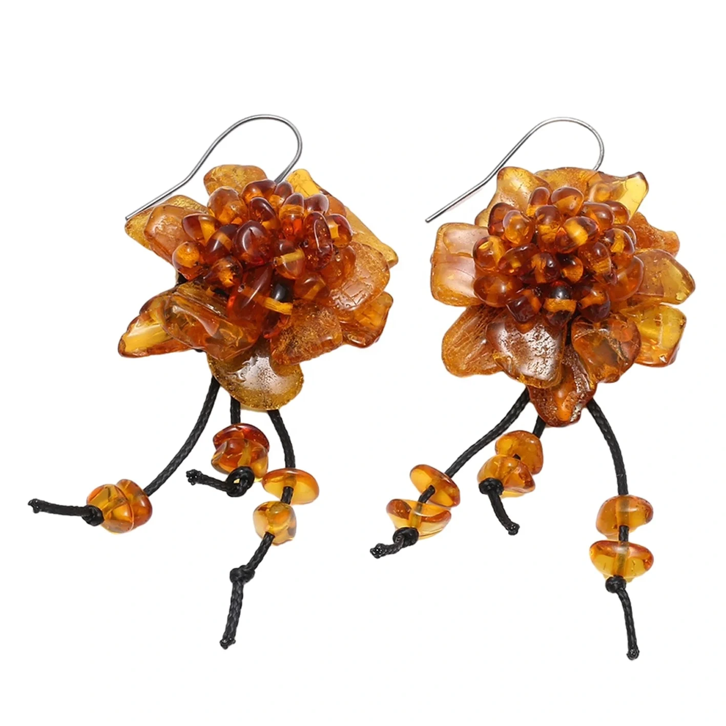 Anting-anting Amber Baltik Madu Asli Inspirasi Hadiah Sampurna Kanggo Dheweke 1