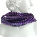 Natural Amethyst Gemstone Round Beads Size About 10mm High Quality Loose Beads Making Necklace Jewelry 1