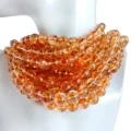 Nice Citrine Stone Bead 6mm-12mm Round Bead Guaranteed Natural Color Citrine Gemstone Bead Super Nice Quality 1