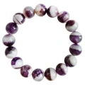 12mm Dream Amethyst Natural Crystal Bracelethealing Balance Meditation Grounding Calming Spiritual Protection Bracelet 1
