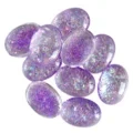 13 mm * 18 mm ljubičaste opalne perle ovalnog oblika s perlama, dragi kamen za izradu nakita, modni dizajn 1
