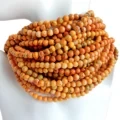 6mm Bumble Bee Yellow Smooth Beads For Bracelet Necklace Diy Jewelry Making And Beadwork Design 1