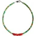Navajo Handmade Natural Turquoise Spiny Oyster 16inch Necklace Unique Gifts For Women Fashionable Gift 1