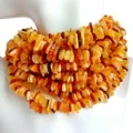 Igqibelele 8-13mm aMatye aAmber aMatye eBaltic eAmber yokuyila aMatye eAmber ekrwada eCwangcisiweyo 1