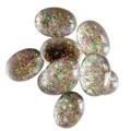 13*18mm Hideung Oval Beads Opal Beads Neon Opal Flashy Opal Gift Pikeun Manehna Pikeun Perhiasan Nyieun Desain Fashion 1