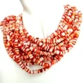 5mm Alami Russet Oyster Shell Cakram Manik Longgar Bisa Ngadamel Kalung Gelang Kado Liburan Hadiah Ulang Tahun Unisex 1
