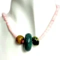 Cakram Pirus Pendant Pink Putri Thorn Tiram Kalung Putri Shell Kalung Turquoise Kalung 1