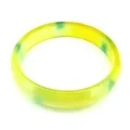 Joyería Natural, ágata verde amarilla, piedra preciosa, brazalete para mujer y hombre, el mejor regalo, 53-63mm 1