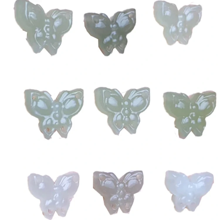Nephrite Talla de alta calidade con bolboreta 1