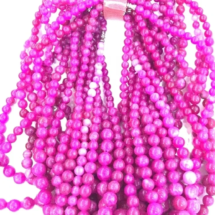 Kalung Jade Merah Jambu Hadiah Barang Kemas Jade Kalung Pesona Magenta 1