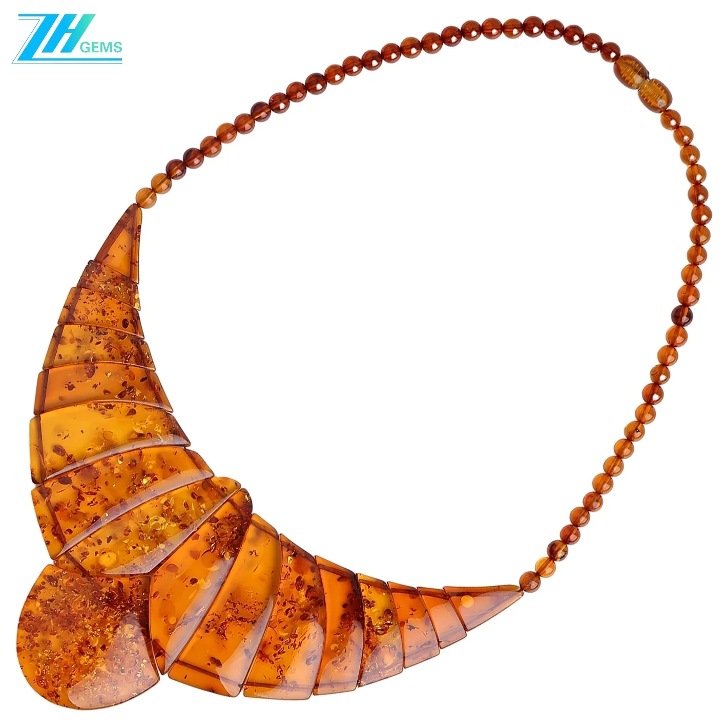 Kalung Amber Bunga Marin Baltik Semulajadi Hadiah Sempurna Untuk Kalung Bergaya Manik Amber Vintajnya 1