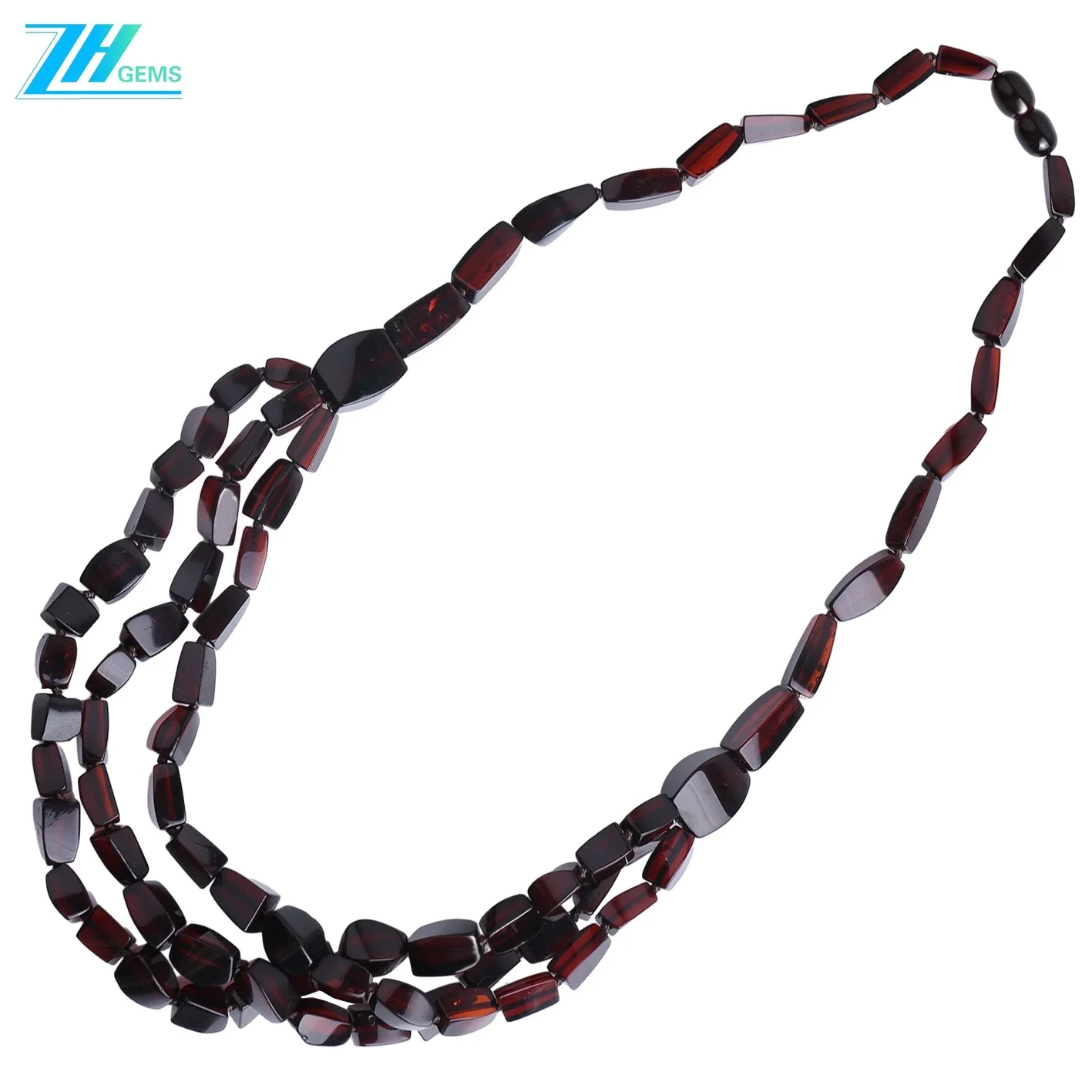Alam Laut Baltik Unoptimized Getih Amber Multi-hoop Kalung Tilu Bagikeun Pendant Kalung 1
