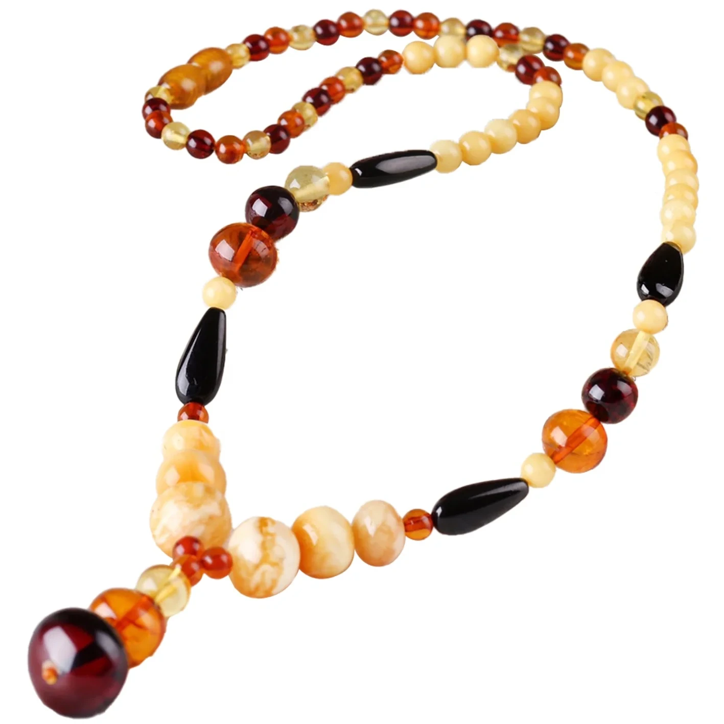 Kembang Bodas Alami Madu Amber Jeung Getih Amber Pendant Kalung Perhiasan Handmade 1