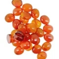 Zargarlik buyumlarini yasash uchun bo'shashgan Baltic amber boncuklar 10mm * 12mm boncuklar 1