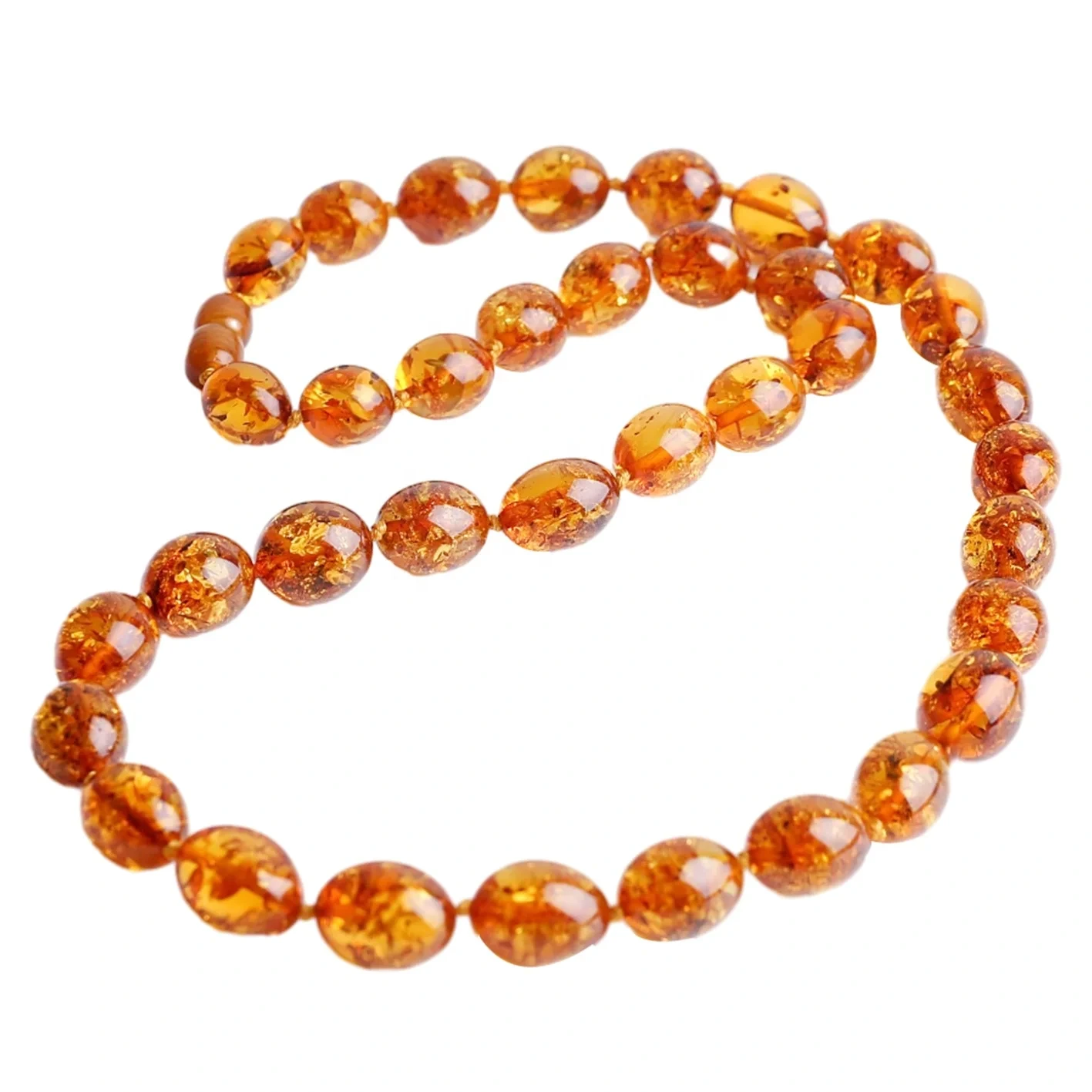 Natirèl Lanmè Baltik Unoptimized flè Amber kolye Bèl Gemstone Choker Kado inik pou fanm 1