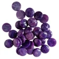 15mm Charoite Longgar Beads Ungu Gemstone Beaded Pikeun Ngadamel Kado Perhiasan Pikeun Awéwé 1