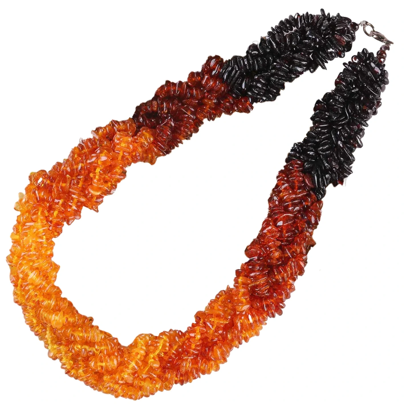 Natural Baltic Unoptimized Amber Inoenderana Necklace Yakamonyoroka Yakanaka Orange Choker Chipo Kwake 1