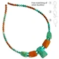 Natural Turquoise Roundle Beads Special Yellow Turquoise Pendant Choker Limpho Tse Ntle ho Eena 1