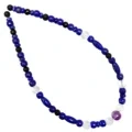 Lapis Lazuli Uye Black Onyx Ine Ametrine Crystal Gemstone Pendant Choker Zvipo Zvakasiyana Zvevakadzi 1