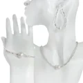 925 Silver Lulu Kujitia Kuweka Rahisi Na Elegant Bridesmaid Kujitia Set Mjakazi wa Heshima Seti Zawadi 1