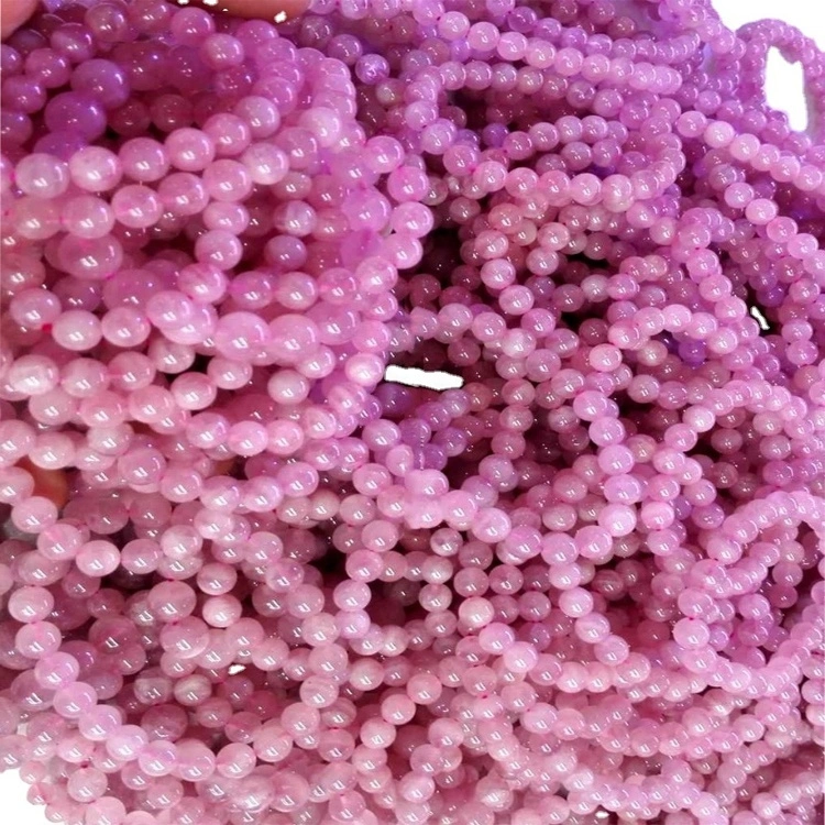 6mm 8mm 10mm 12mm Nizza Braccialetto rotondo naturale del quarzo del quarzo del Madagascar del Madagascar 1