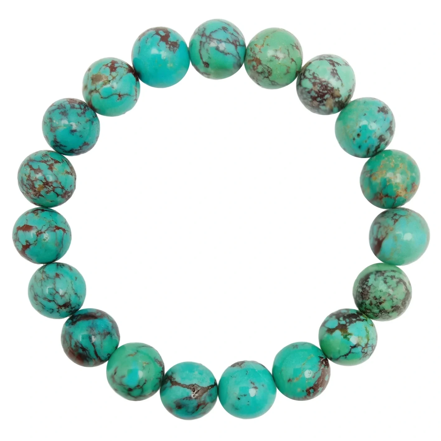 Natural Turquoise Smooth Rondele Bead Bracelet Turquoise Designer Bracelet Women Bracelet 1