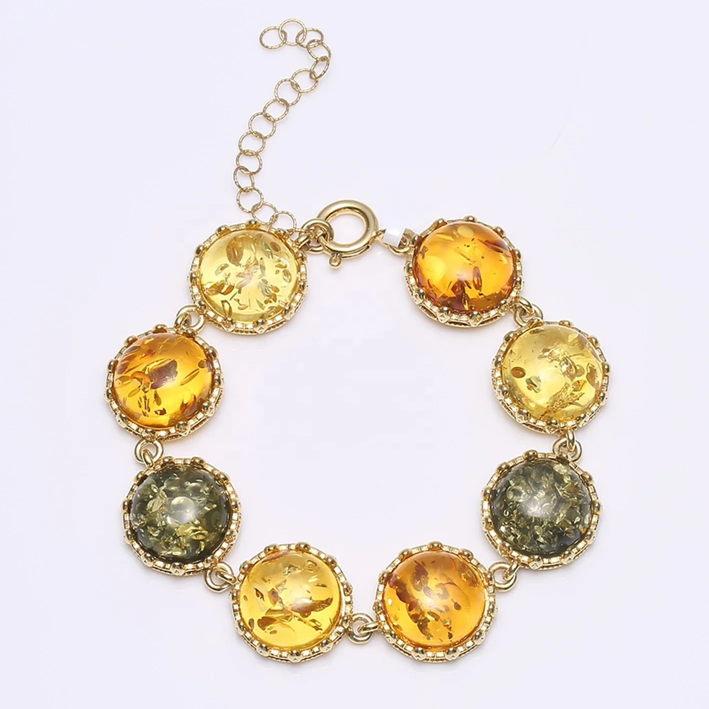 Natural Baltic Sea No Optimized Amber Bracelet 1