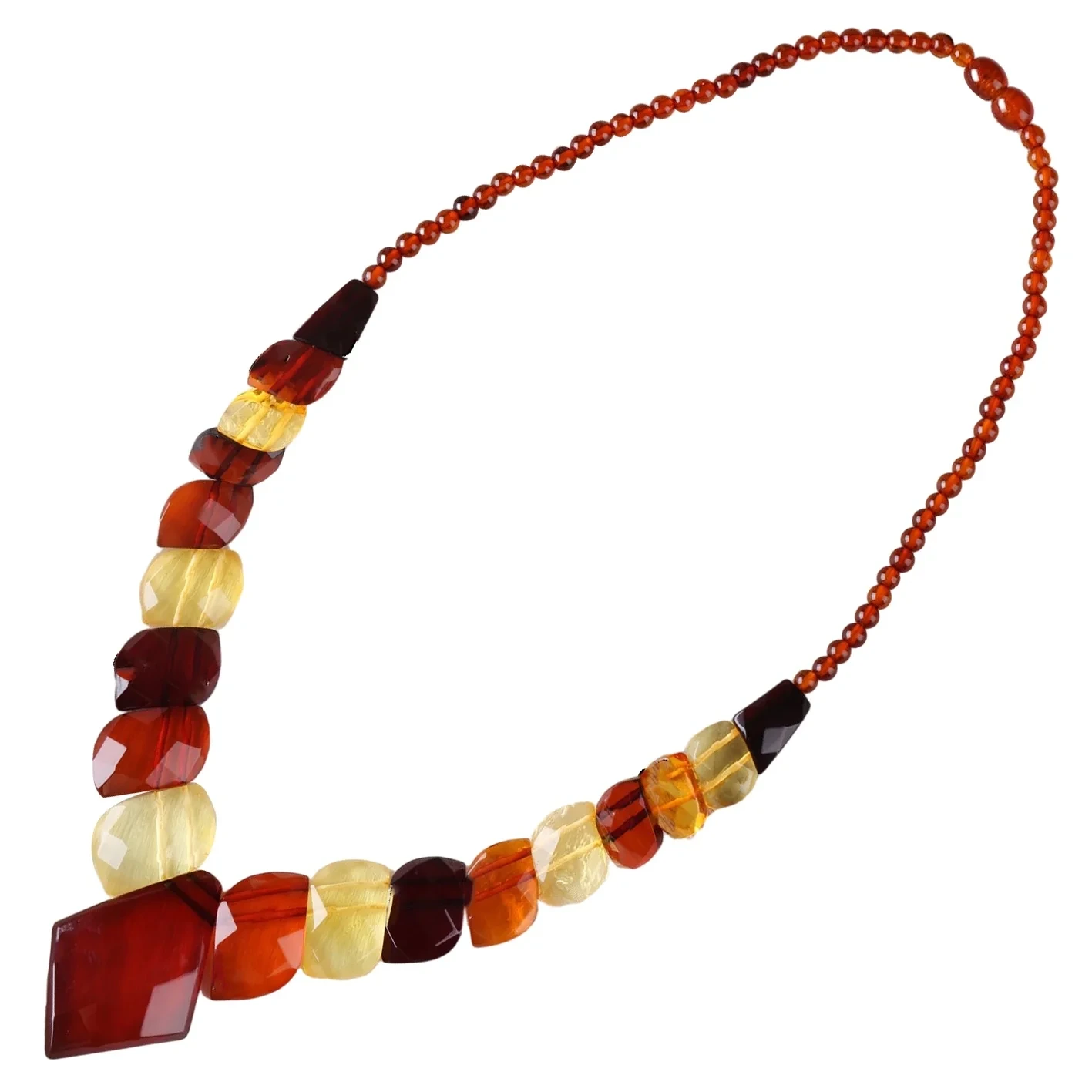 Mar Báltico natural sin optimización de collares de ámbar gargantilla colorida joyería significativa 1