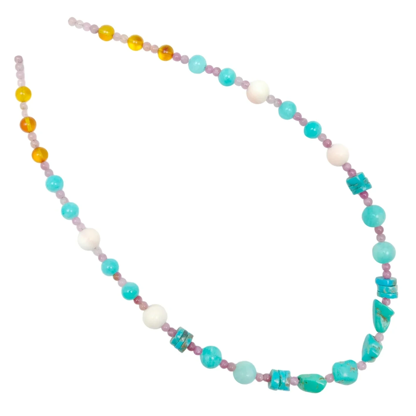 Turquoise voajanahary sy princess spiny oyster miaraka amin'ny amber tourmaline rubellite apyrite vato maro beaded rojo fanomezana ho an'ny vehivavy 1