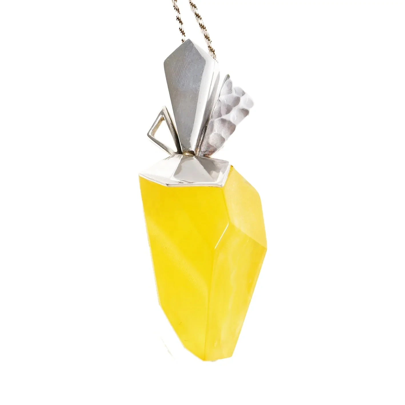 ʻO ke kai Baltic maoli me ka ʻole o ka pōhaku hoʻōla ʻo Amber Pendant Healing Gemstone 1