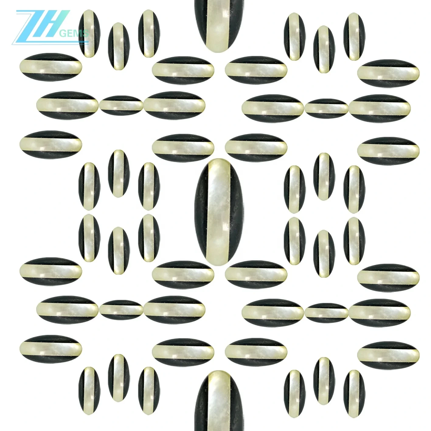 Gem Mosaic Gem Stone Gemstone Size 10*21mm 1