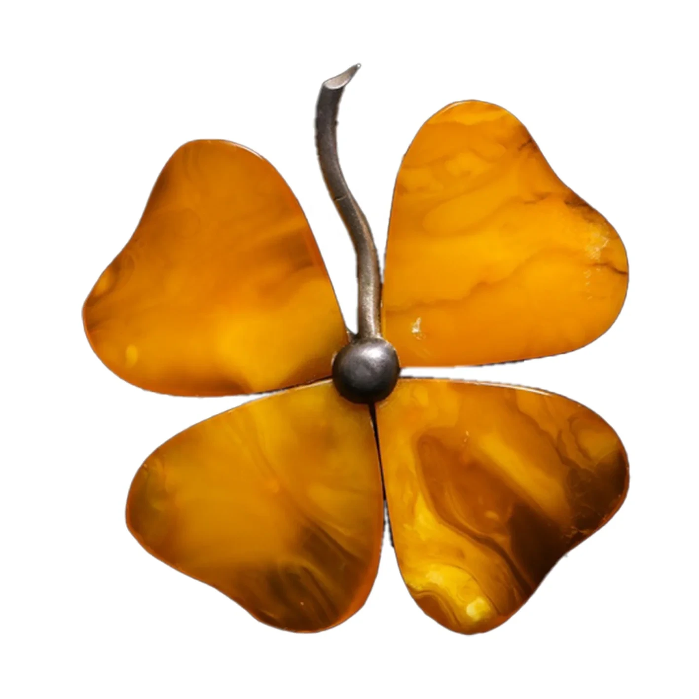 Genuine Amber Pendant Ina Mashizha Clover Pendant Natural Baltic Amber Yakasarudzika Lucky Charm 1