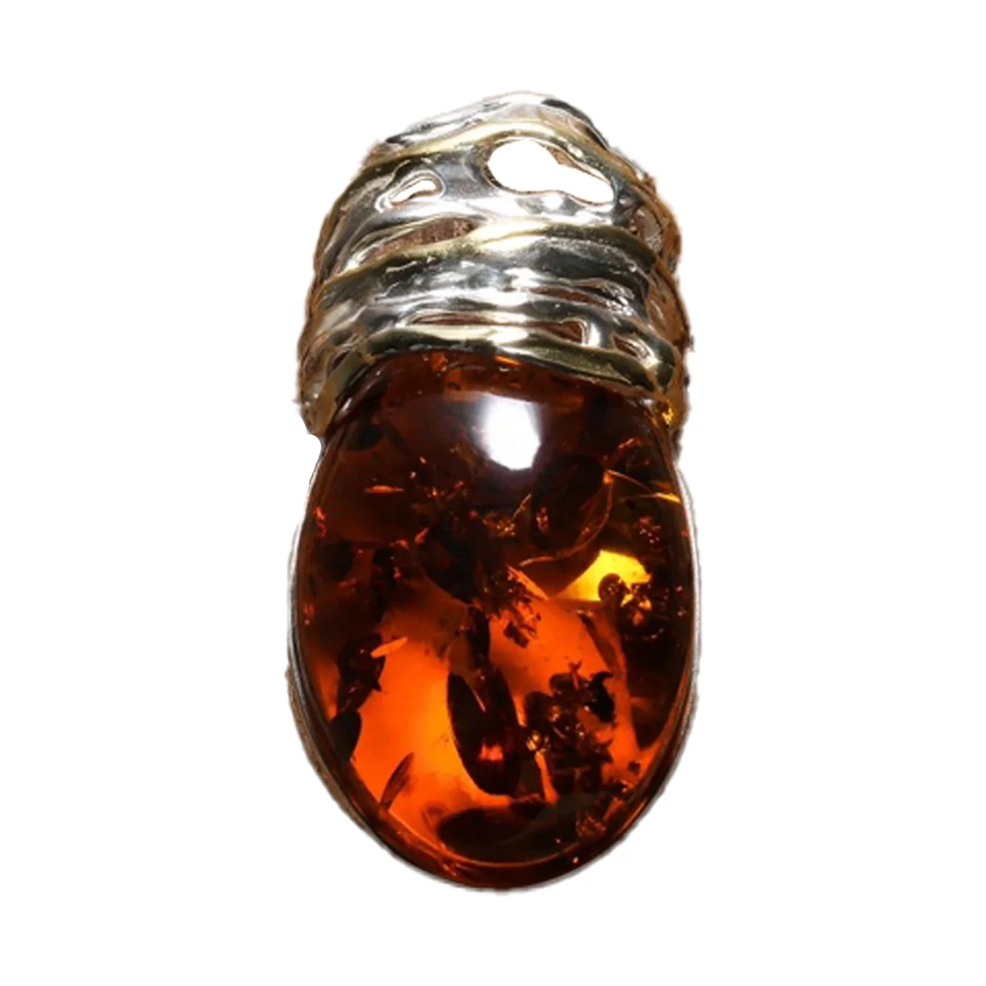 Geulis Baltik Amber Pendant Gemstone Pendant Kado Pikeun Ibu nya 1