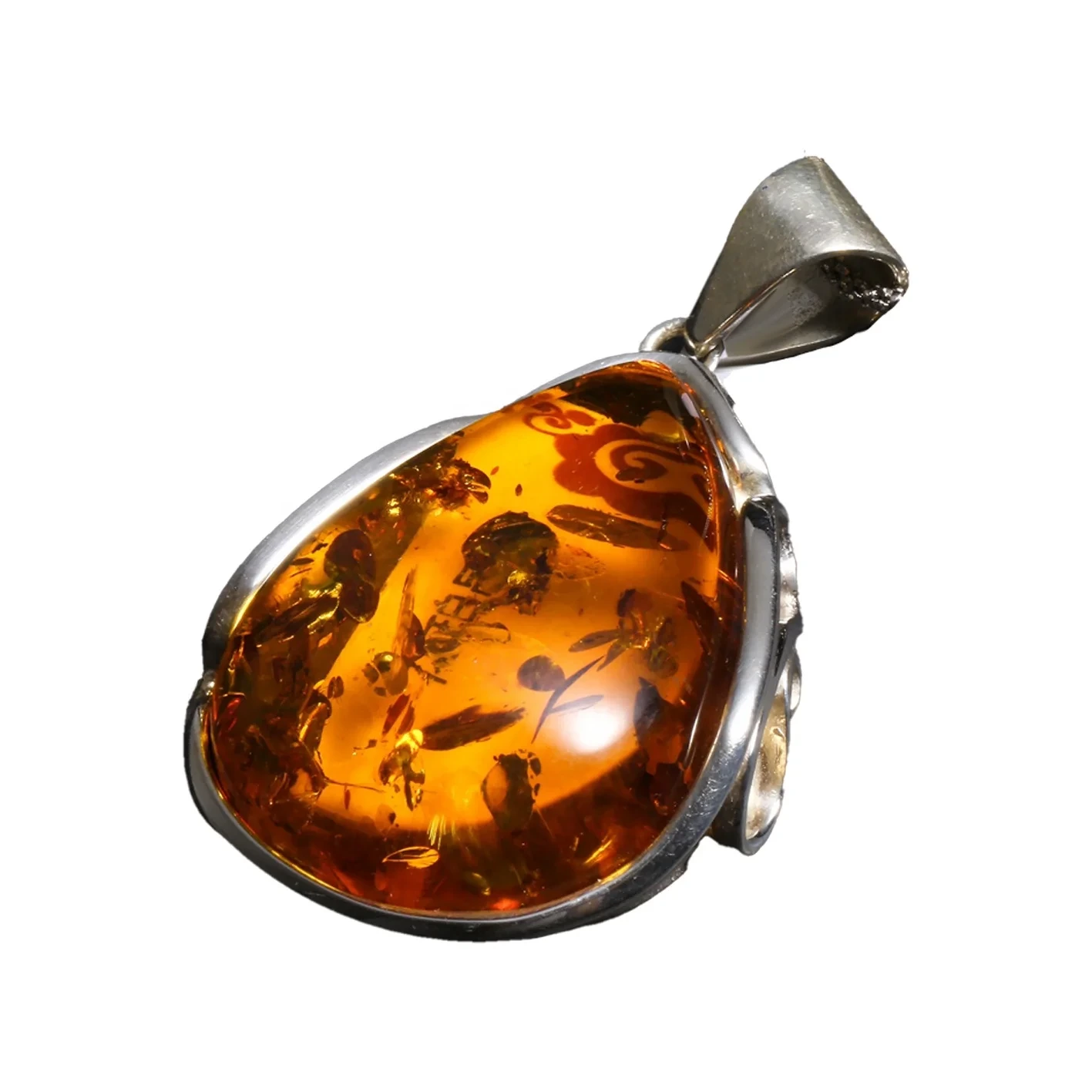 Baltic Amber Necklace Pendant For Women Amber Stone Jewelry Gift For Mom 1