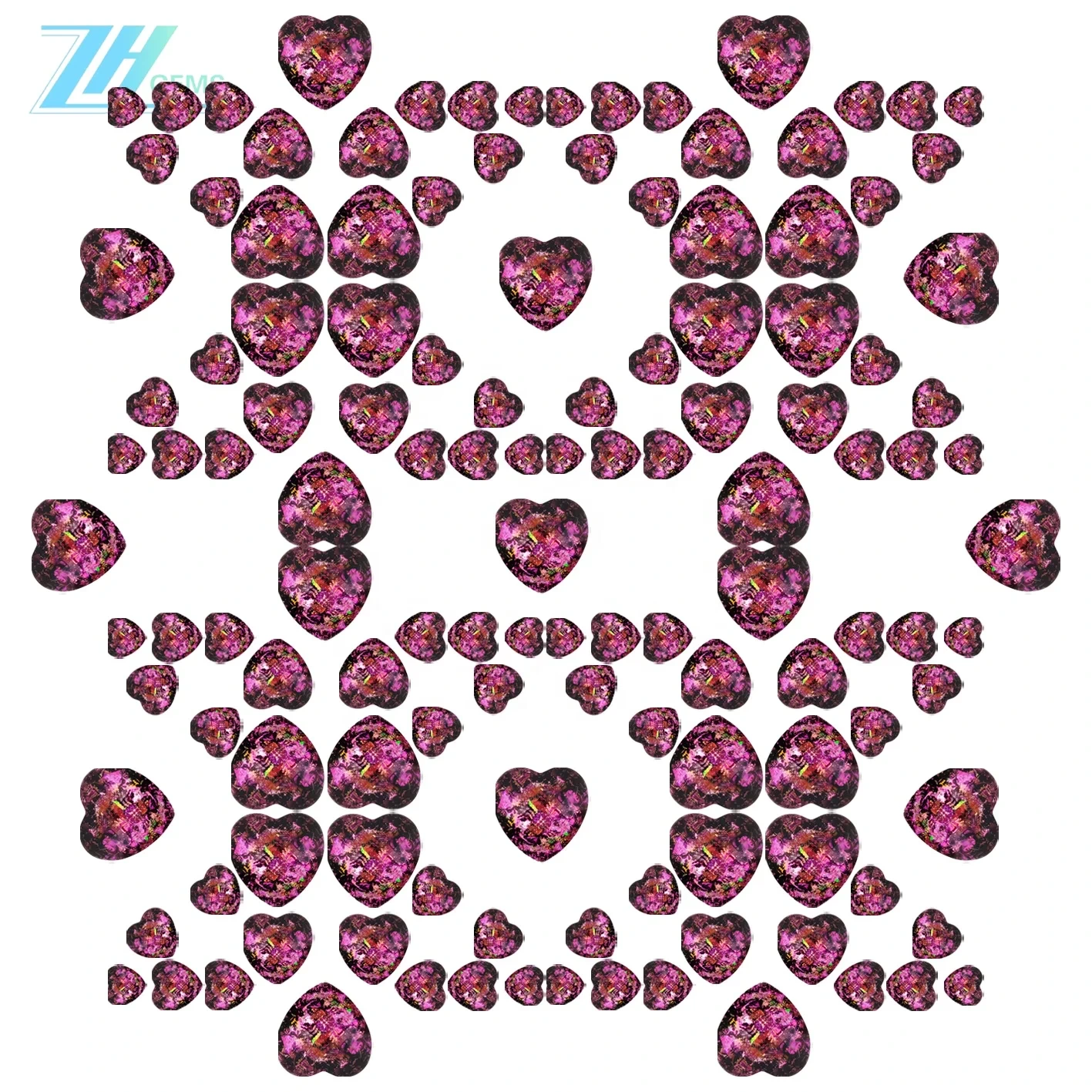 Opal Jewelry Heart Shape Opal Cabochon Beautiful Cab for faciens Jewelry 1