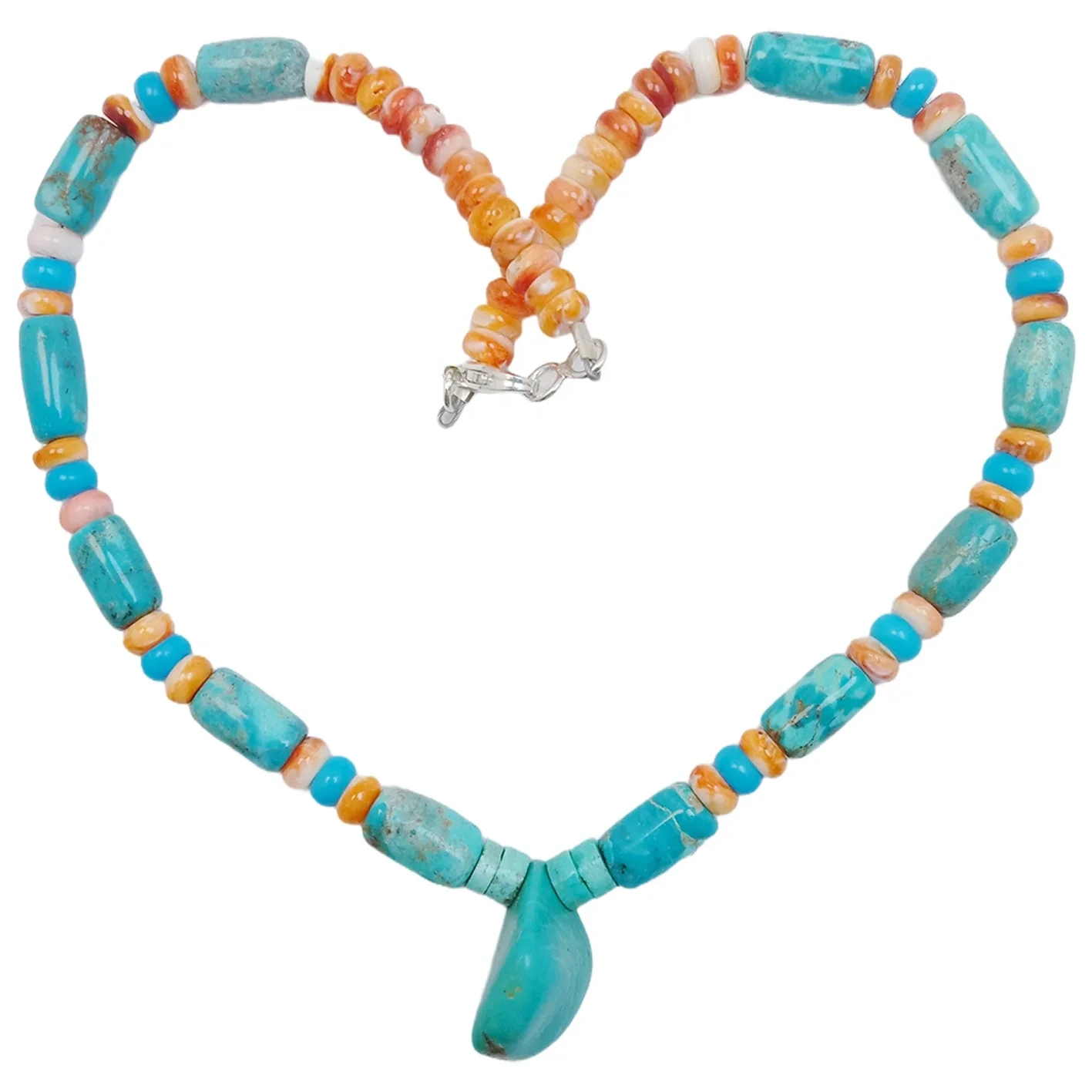 Turquoise Dabiici Ah Iyo Orange Spiny Oyster Midab Buluug Ah Oo Leh Foostada Qaabka Xorta Ah Ee Orange Iyo Katiinado Dhimasho Ah Oo Hadyad ahaan 1