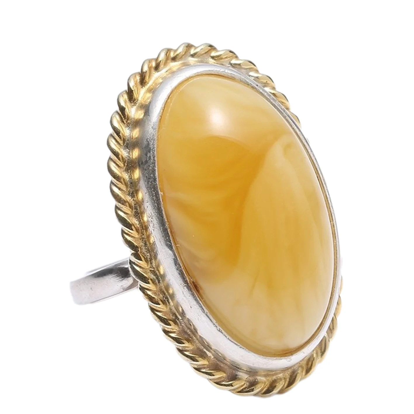Amber Hobo Style Sea Lover Boho Ring Beach Jewelry Yellow Sundance Style Women Gift For Her Modern Amber Unusual As Gift 1