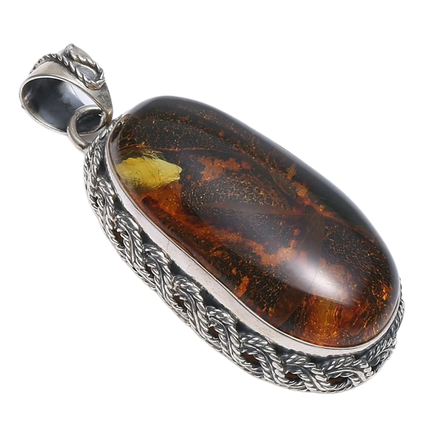 Amber Baltic Amber Pendant Set Stress Relief Gift For Her Strength Jewellery Natural Stone Anniversary Gift To Her 1