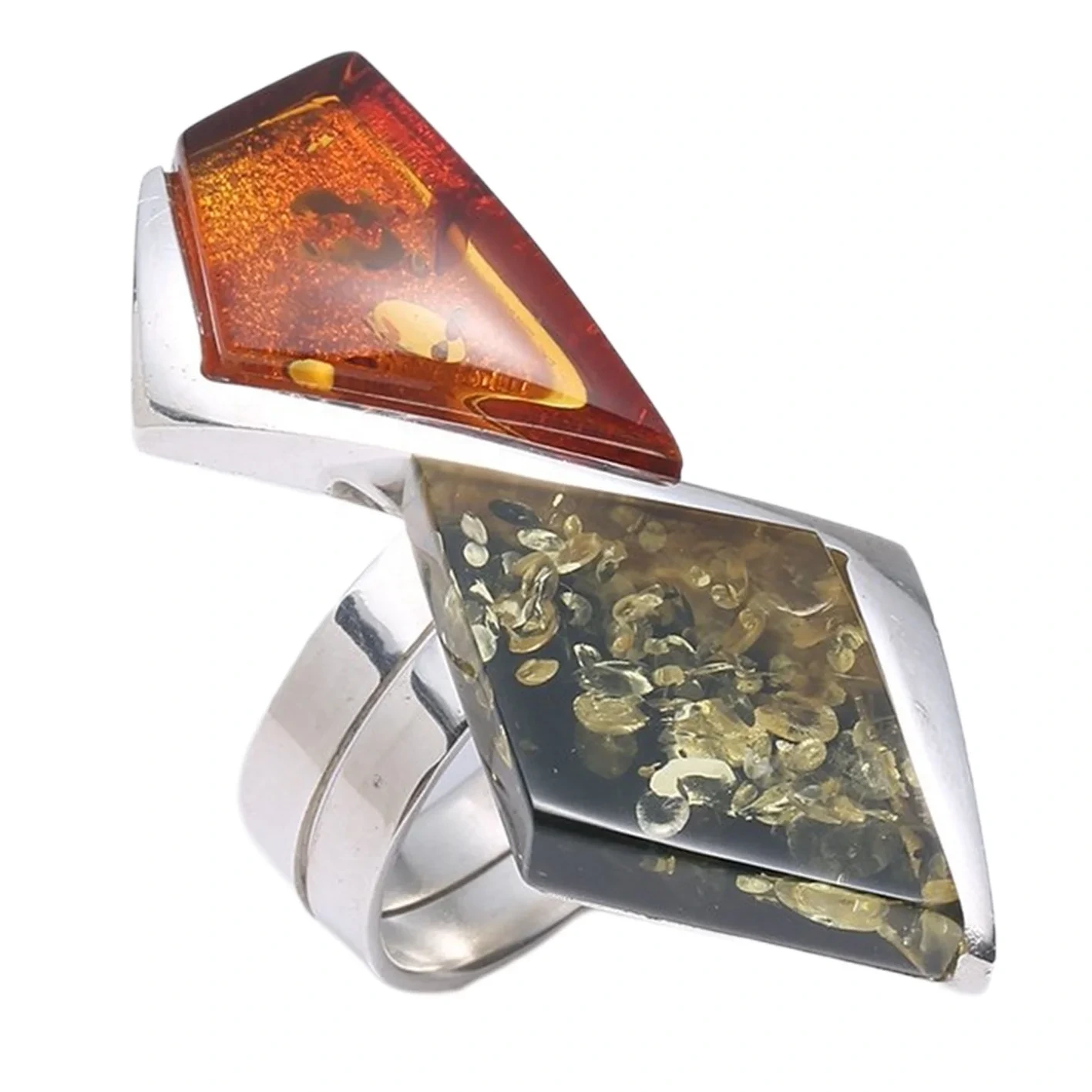 12.8g Baltic Amber Ring Zvishongo Seta Diy Zvishongo Kugadzira Uye Amber Dhizaini Kuita Zvishongo Zvezororo Chipo Yakaregedzera Gemstone Zviri Nyore 1
