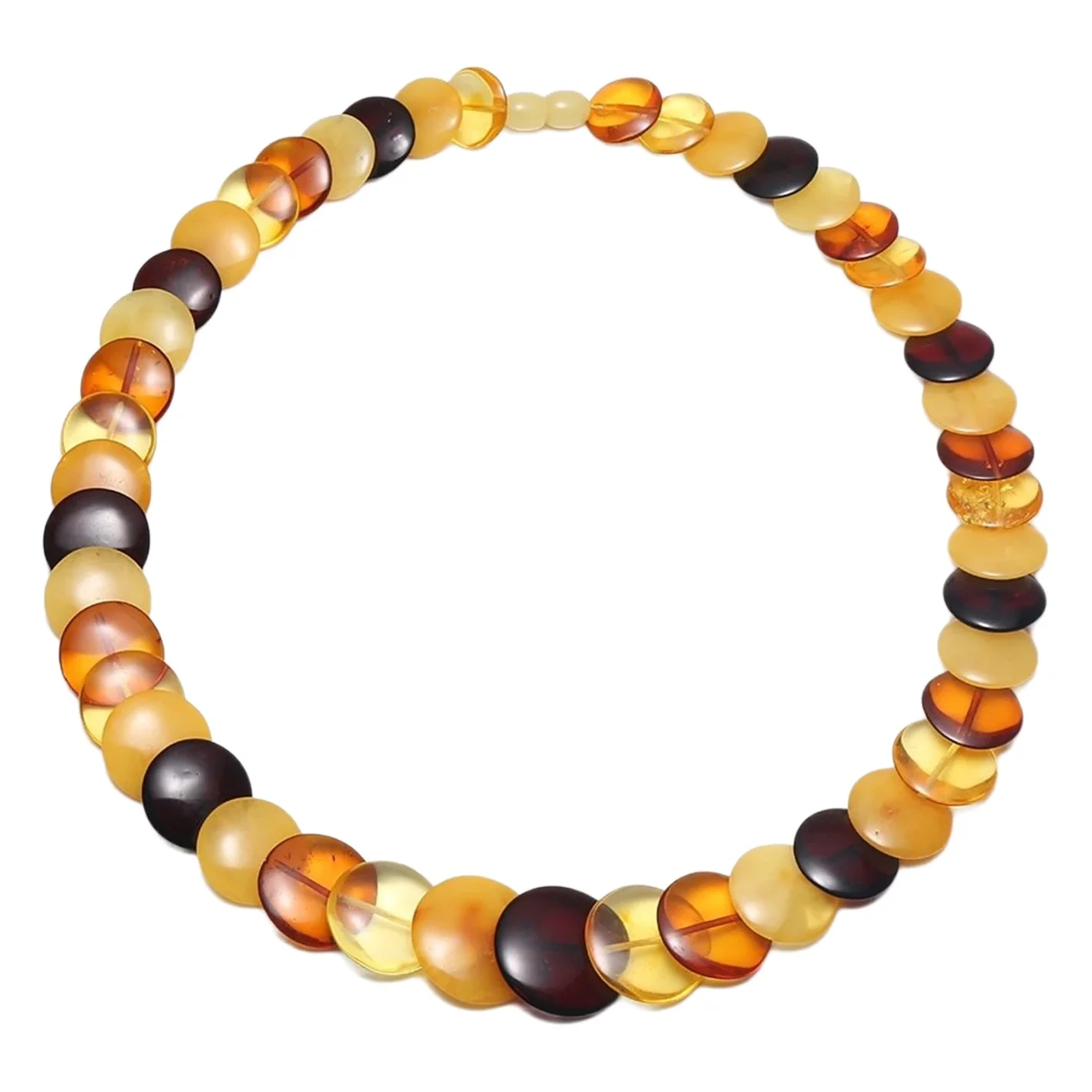 Baltic Amber Ädelstenshalsband Högkvalitativa lösa pärlor Making Halsband Smycken Sommarhalsband Meningsfulla smycken 1
